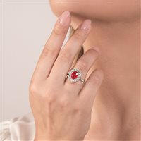 Ringe Recarlo Dame in Gold Rubino 2.04 Ct ZP 920/BR17 - ZP 920/BR17